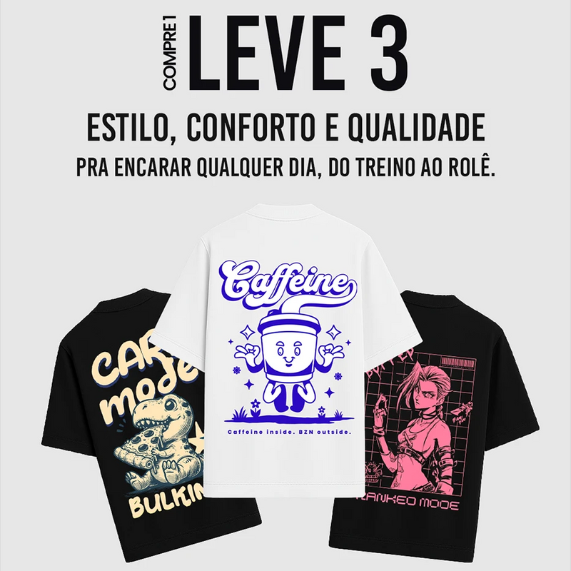 Camiseta Oversized BZN -  BULKING