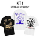 KIT 3 Camisetas Oversized BZN