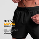 Shorts Dry-Fit™ de Compressão BZN - COMPRE 1 LEVE 2